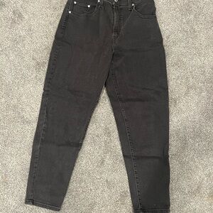 Black High-Waisted Jeans